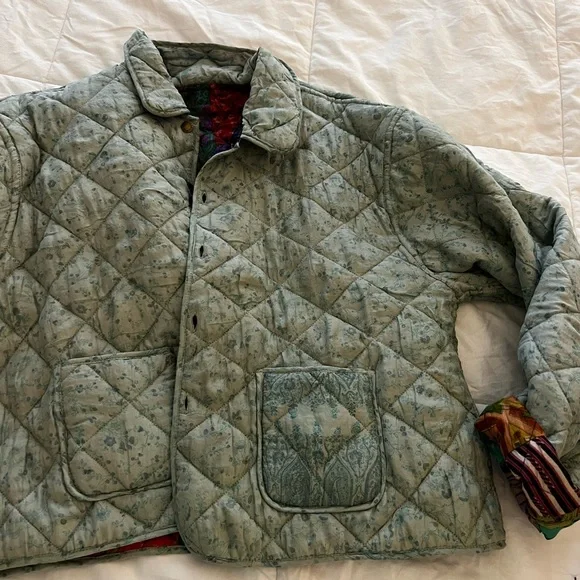 NWT reversible art zen quilted jacket - Picture 5 of 5